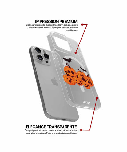 Coque citrouilles effrayantes pour iPhone