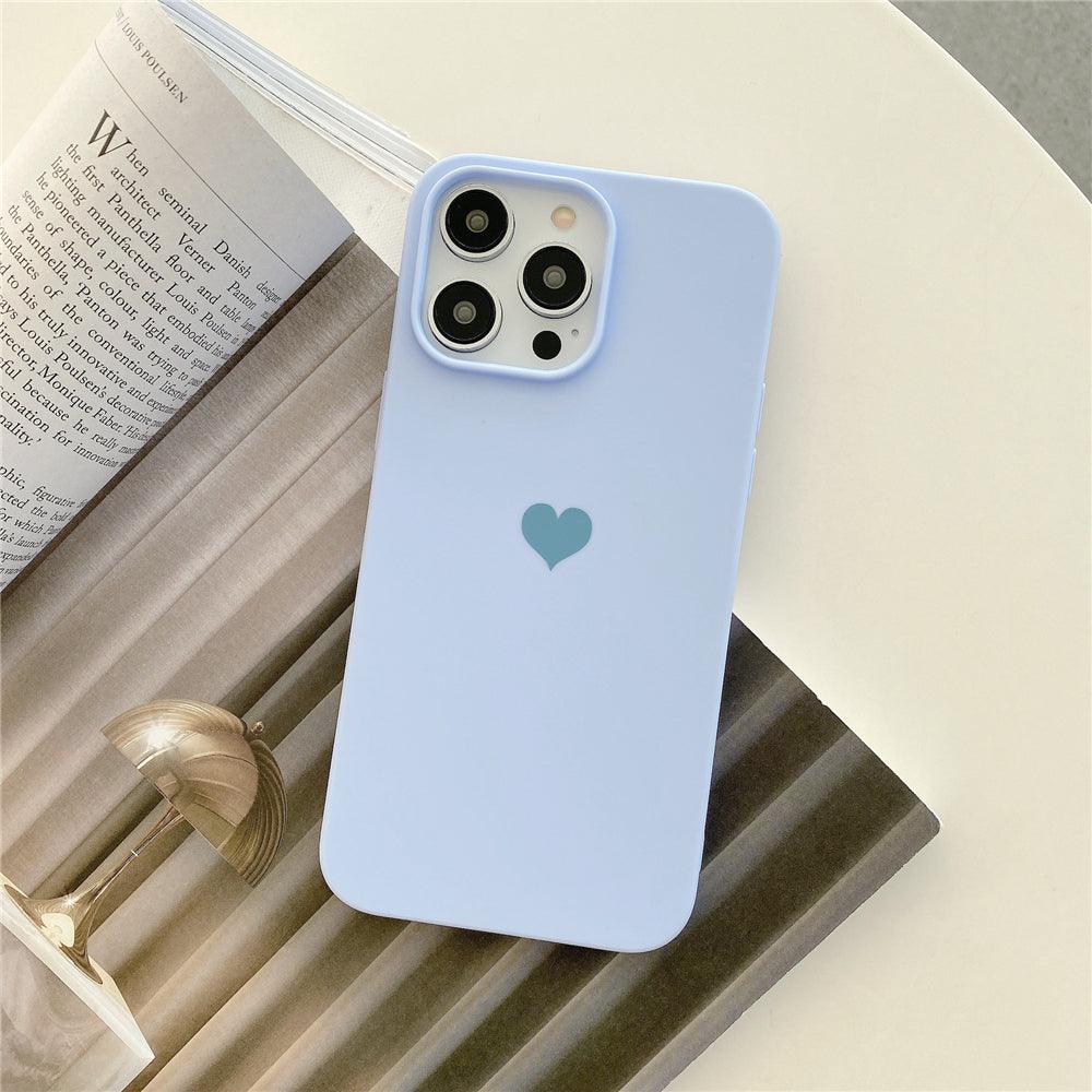 Coque Cœur en Silicone Coloré Bonbon pour iPhone 16 Pro - Coque Wiqeo 10€-15€, Coque, iPhone 16 Pro, Silicone Wiqeo, Déstockeur de Coques Pour iPhone