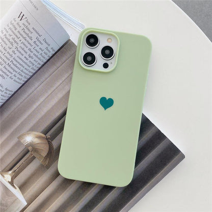Coque Cœur en Silicone Coloré Bonbon pour iPhone 16 Pro - Coque Wiqeo 10€-15€, Coque, iPhone 16 Pro, Silicone Wiqeo, Déstockeur de Coques Pour iPhone