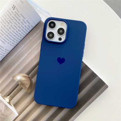 Coque Cœur en Silicone Coloré Bonbon pour iPhone 16 Pro - Coque Wiqeo 10€-15€, Coque, iPhone 16 Pro, Silicone Wiqeo, Déstockeur de Coques Pour iPhone