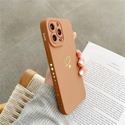 Coque Cœur Minimaliste en Silicone pour iPhone 16 Pro Max - Coque Wiqeo 10€-15€, Coque, iPhone 16 Pro Max, Silicone Wiqeo, Déstockeur de Coques Pour iPhone