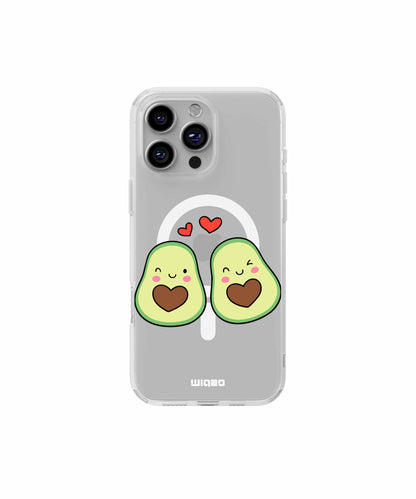 Coque cœurs d’avocat pour iPhone