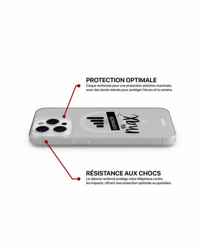 Coque connecté au max pour iPhone