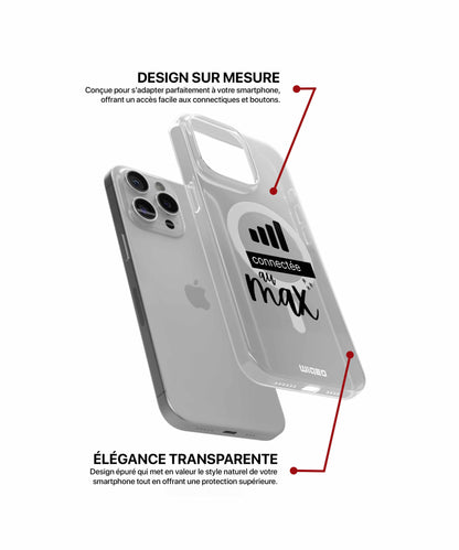 Coque connectée au max pour iPhone