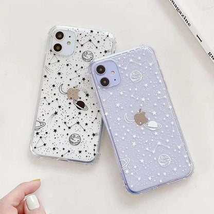 Coque Constellation Transparente pour iPhone 16