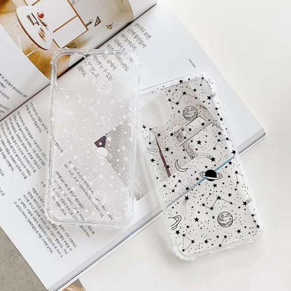 Coque Constellation Transparente pour iPhone 16