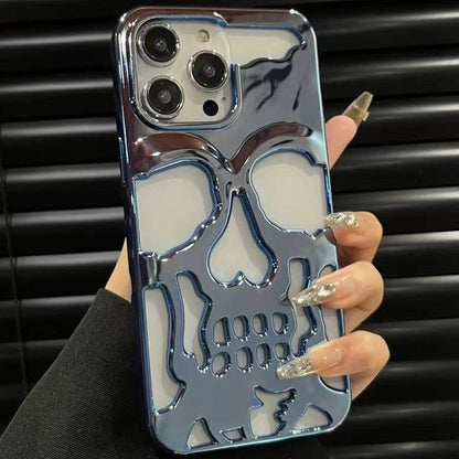 Coque Crâne en Acrylique pour iPhone 16 - Coque Wiqeo 15€-20€, Coque, iPhone 16, Squelette Wiqeo, Déstockeur de Coques Pour iPhone