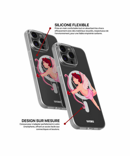 Coque cupidon tendre pour iPhone