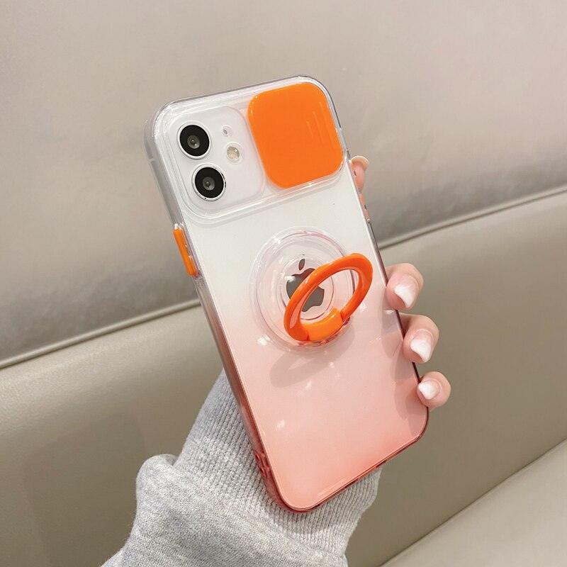 Coque Dégradée Transparente Avec Support et Protection d'objectifs pour iPhone 15 Plus - Coque Wiqeo 10€-15€, Coque, iPhone 15 Plus, Silicone, Support, Transparente Wiqeo, Déstockeur de Coques Pour iPhone