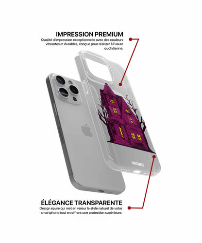 Coque demeure gothique mystérieuse pour iPhone