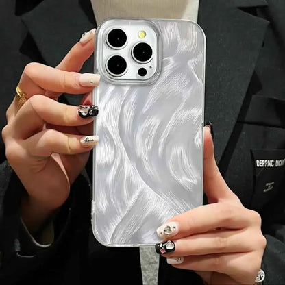 Coque Design Élégant Avec Finition Miroir Pour iPhone 15