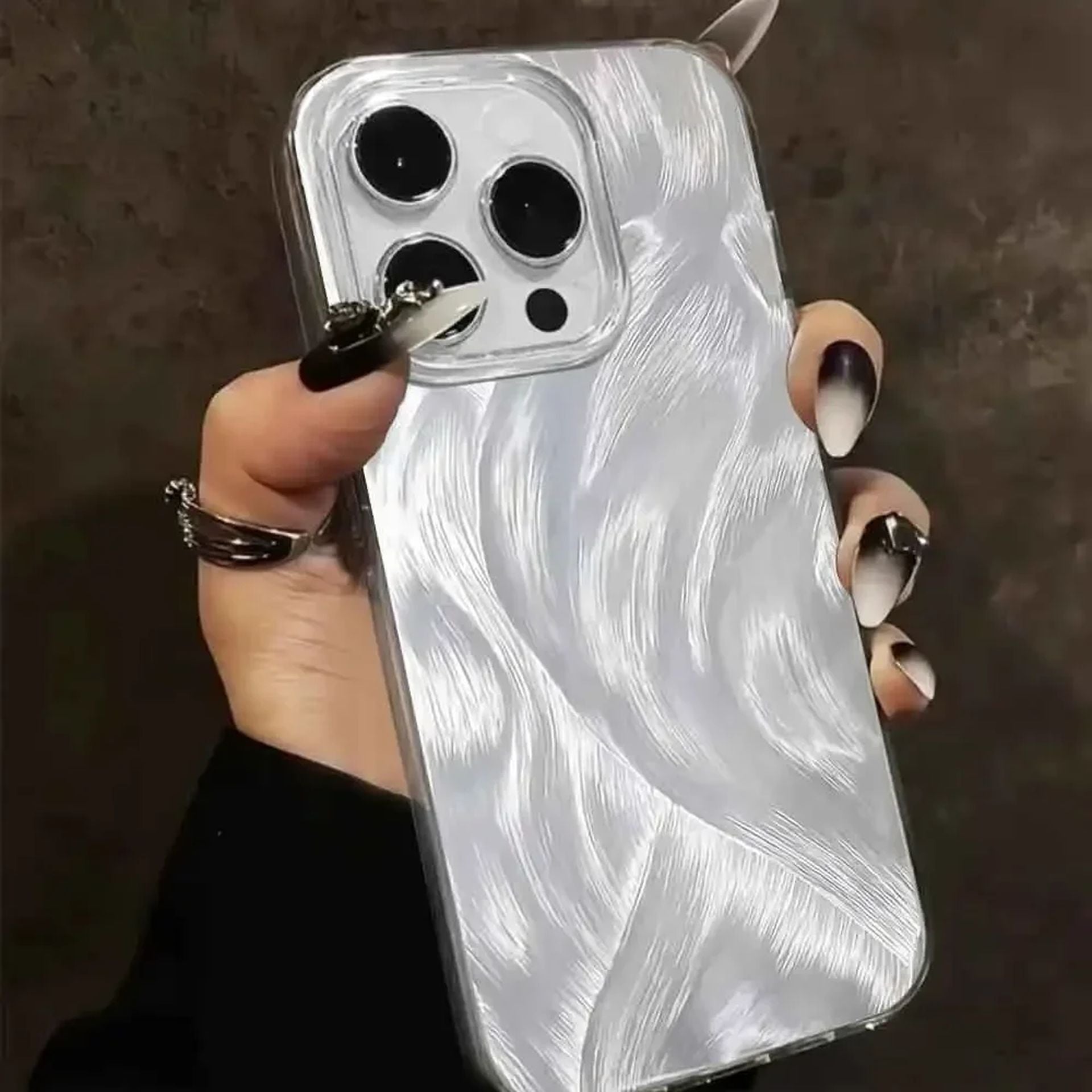 Coque Design Élégant Avec Finition Miroir Pour iPhone 15