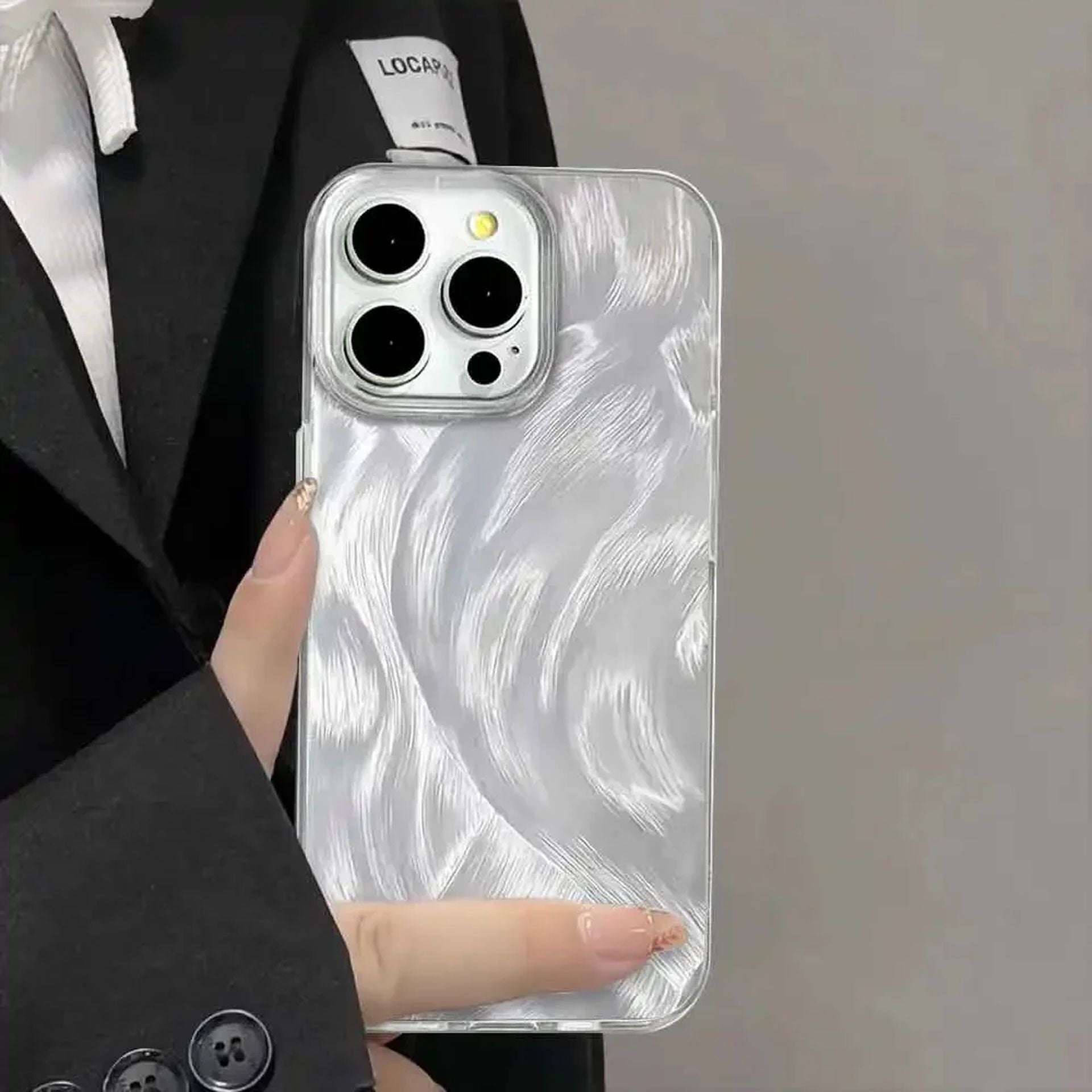 Coque Design Élégant Avec Finition Miroir Pour iPhone 15