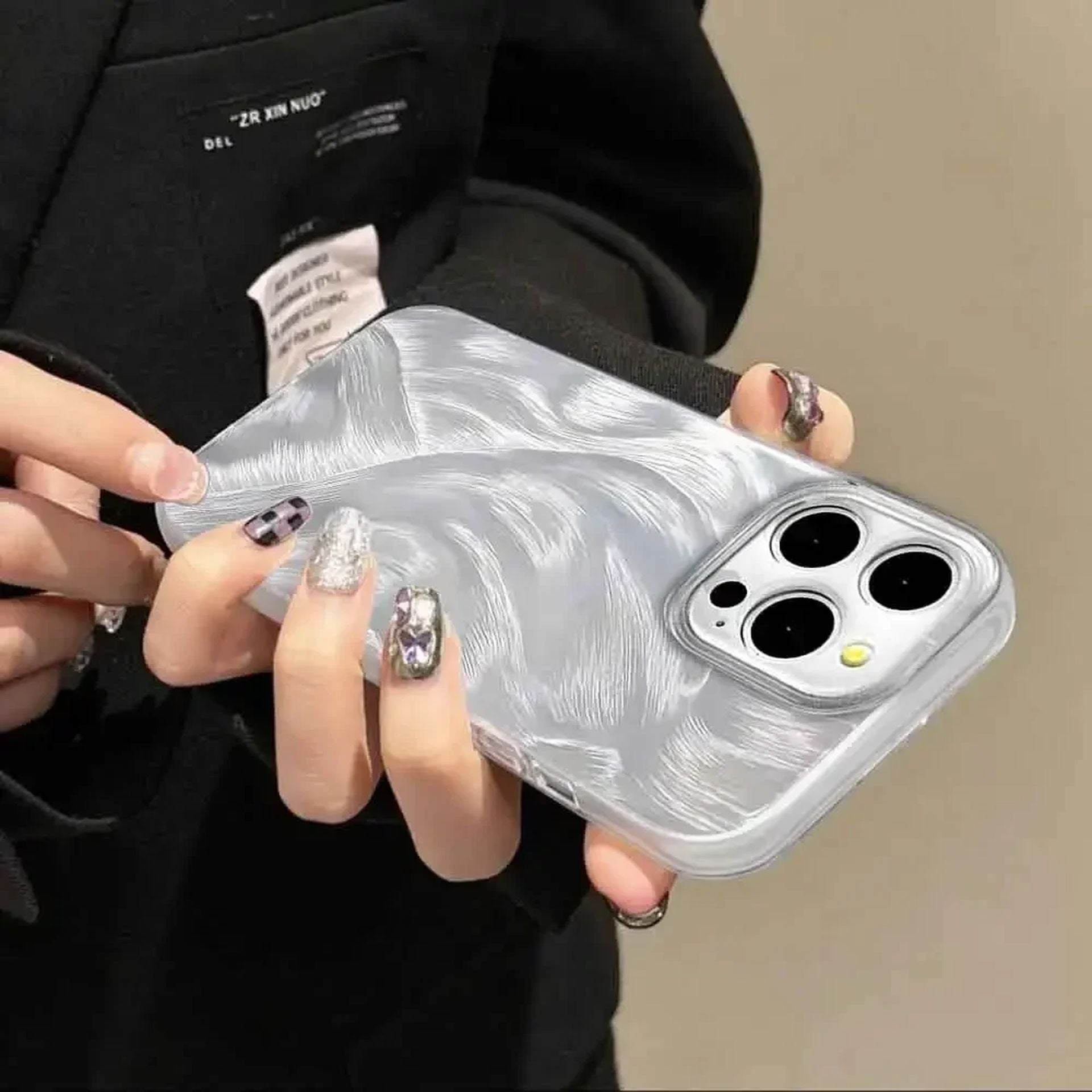 Coque Design Élégant Avec Finition Miroir Pour iPhone 15