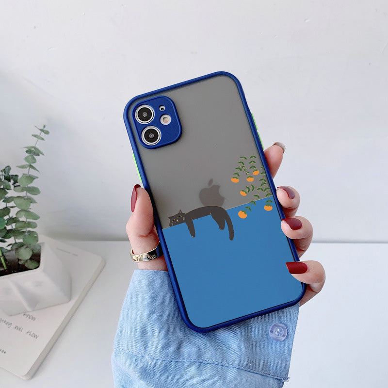 Coque Dessin Chat en Silicone pour iPhone 13 Pro Max - 3