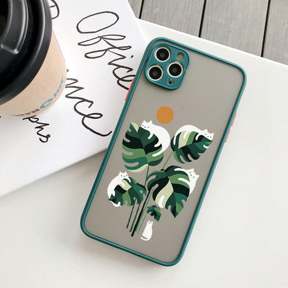 Coque Dessin Chat en Silicone pour iPhone 16 Pro - 9