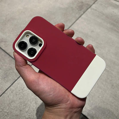 Coque Deux Tons en Silicone pour iPhone 15 - Coque Wiqeo 10€-15€, Coque, iPhone 15, Silicone Wiqeo, Déstockeur de Coques Pour iPhone