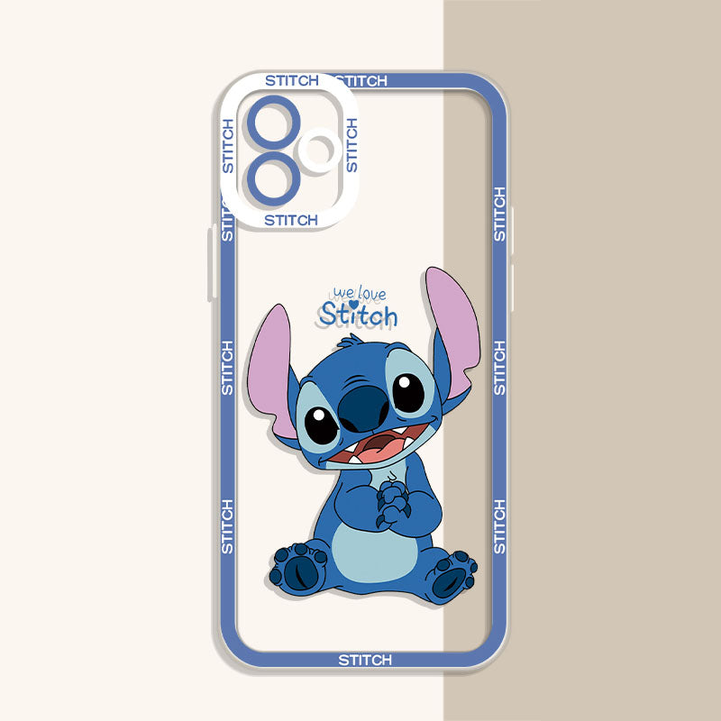 Coque iPhone 12/12PRO - Stitch - Dessin animé - Disney