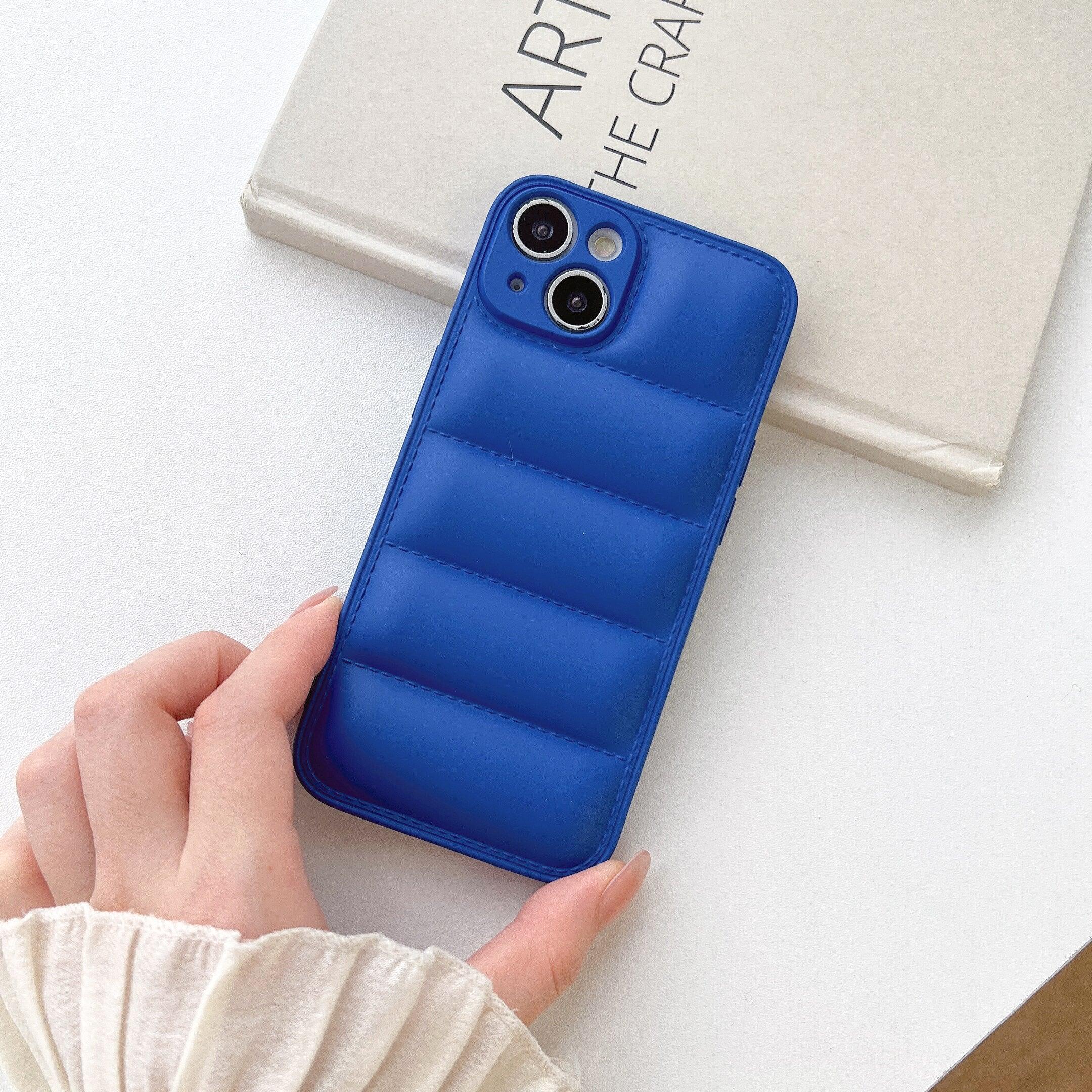 Coque Doudoune en Silicone pour iPhone 15 Pro - Coque Wiqeo 10€-15€, Coque, iPhone 15 Pro, Silicone Wiqeo, Déstockeur de Coques Pour iPhone