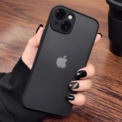 Coque Élégante Antichoc en Silicone avec Protection Optimale pour iPhone 14 - Noir