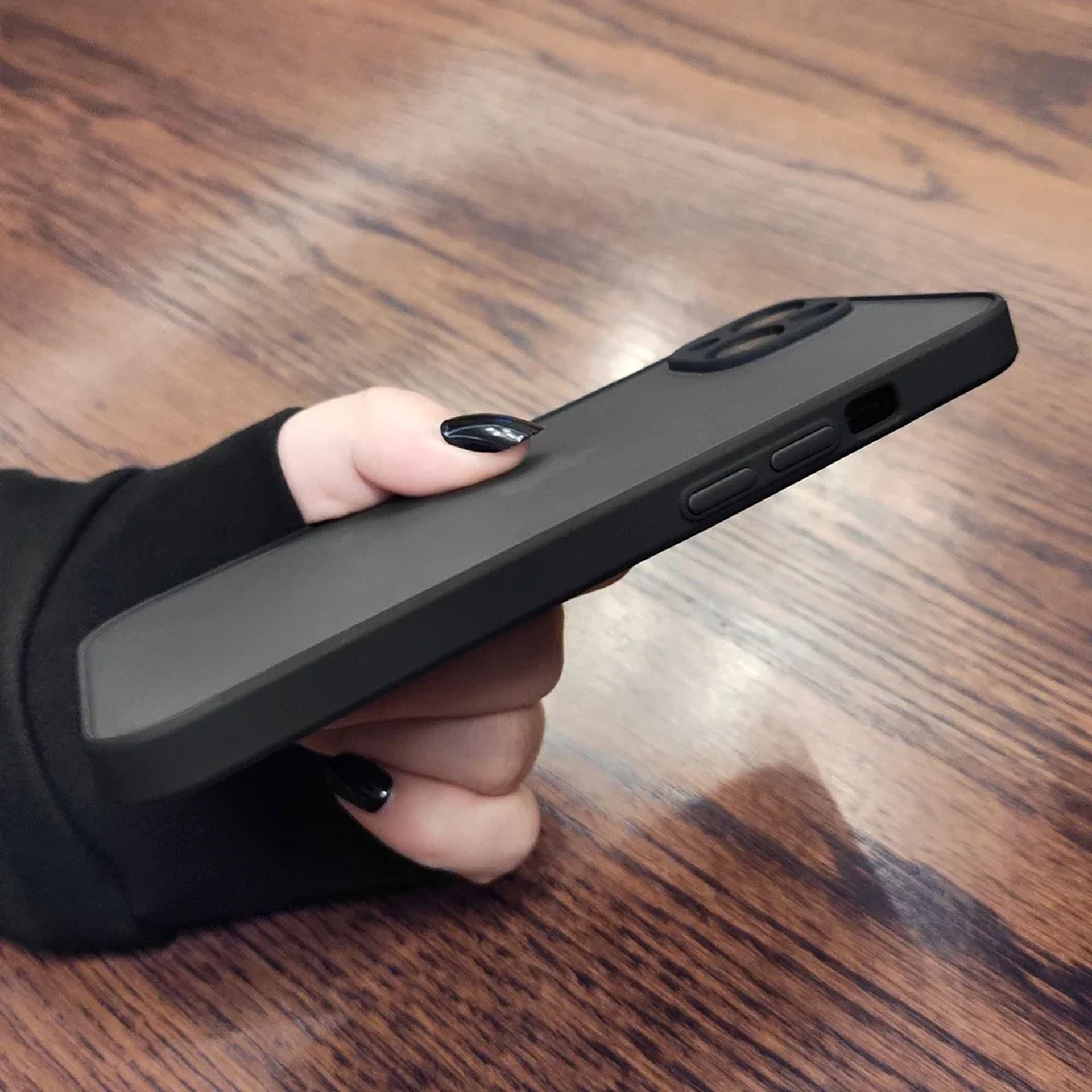 Coque Élégante Antichoc en Silicone avec Protection Optimale pour iPhone 15 Pro Max