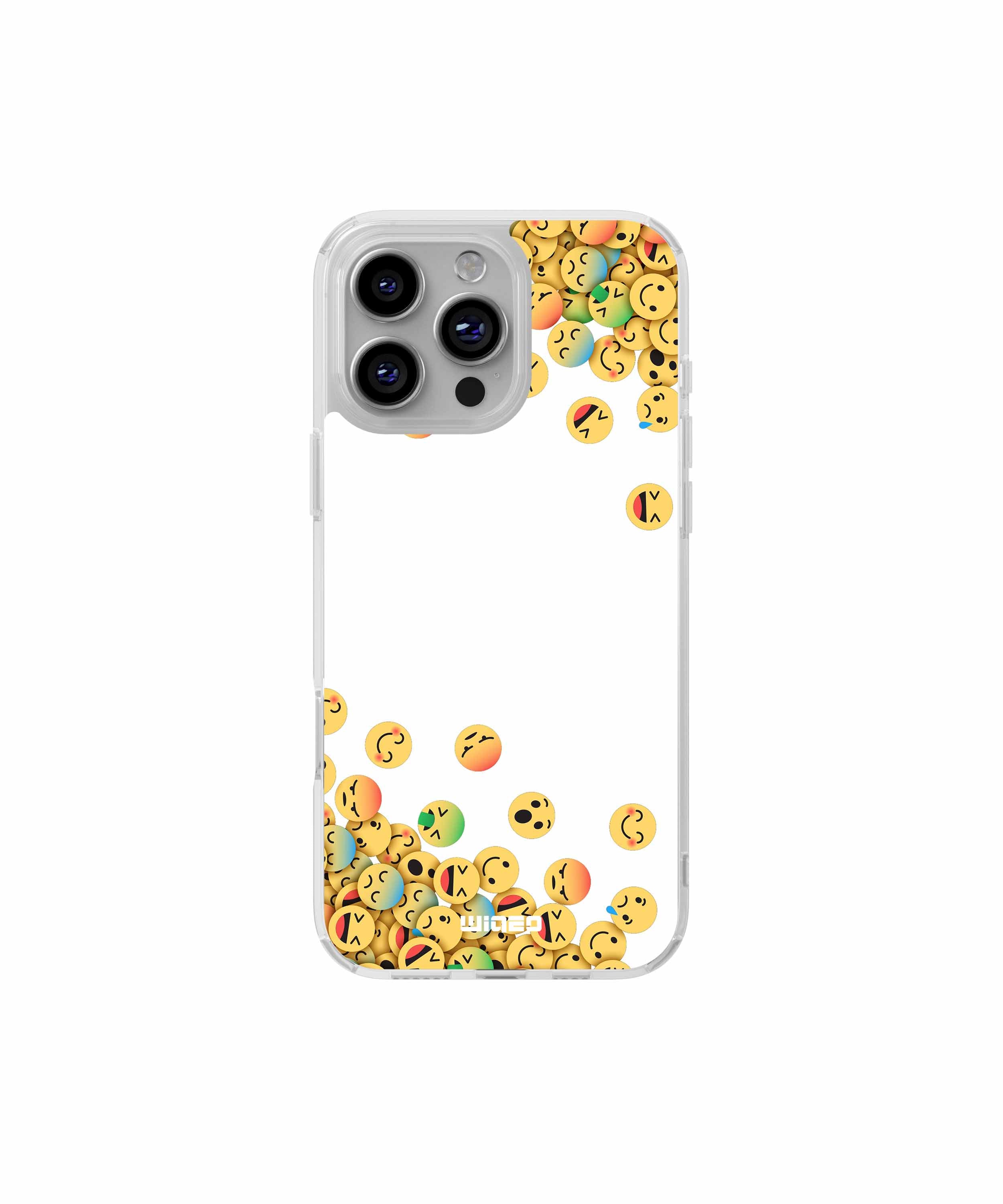 Coque émojis éclatants pour iPhone