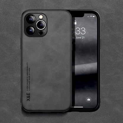 Coque en Cuir Magnétique de Luxe pour iPhone 16 Pro