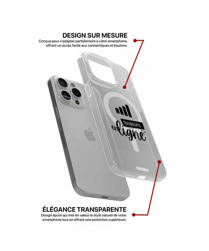 Coque en ligne toujours pour iPhone