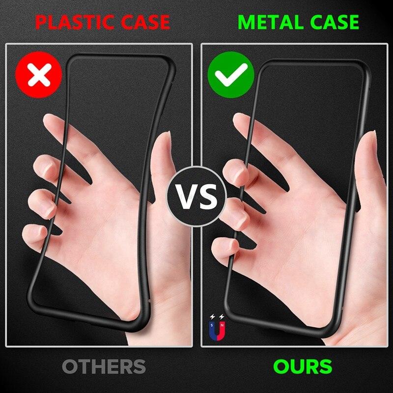 Coque en Métal Anti-espion pour iPhone 16 Pro