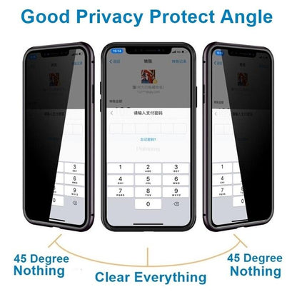 Coque en Métal Anti-espion pour iPhone 16 Pro