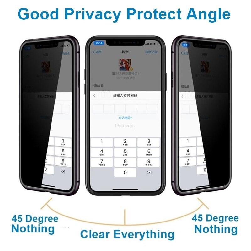 Coque en Métal Anti-espion pour iPhone 16 Pro