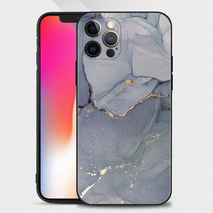 Coque en Silicone Motif Marbre pour iPhone 15 - 10