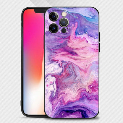Coque en Silicone Motif Marbre pour iPhone 15 - 12