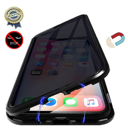 Coque en Verres Magnétiques Anti-espionnage pour iPhone 16 Plus