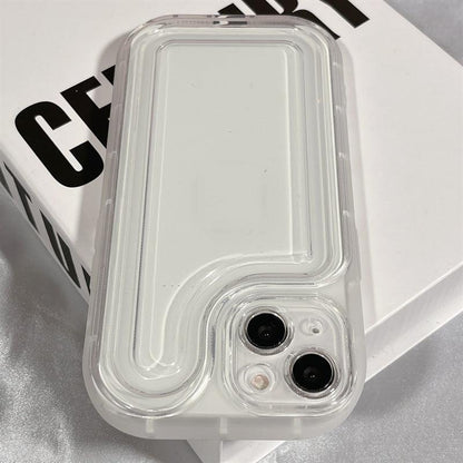 Coque Épaisse Transparente en SIlicone pour iPhone 16 Plus
