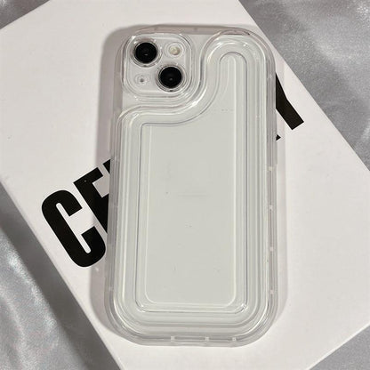 Coque Épaisse Transparente en SIlicone pour iPhone 16 Plus