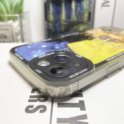 Coque Esthétique Van Gogh pour iPhone 16 Pro Max