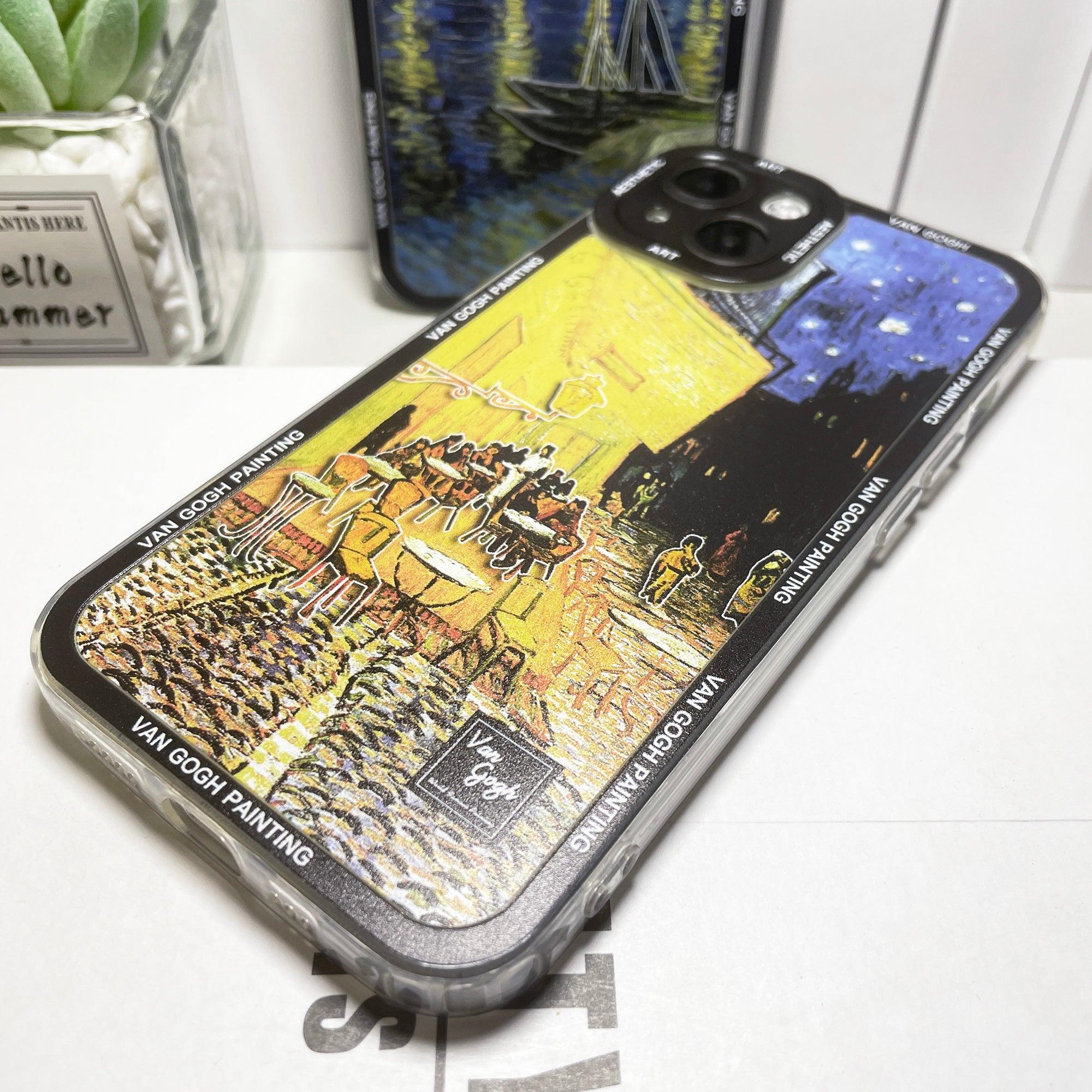 Coque Esthétique Van Gogh pour iPhone 16 Pro Max