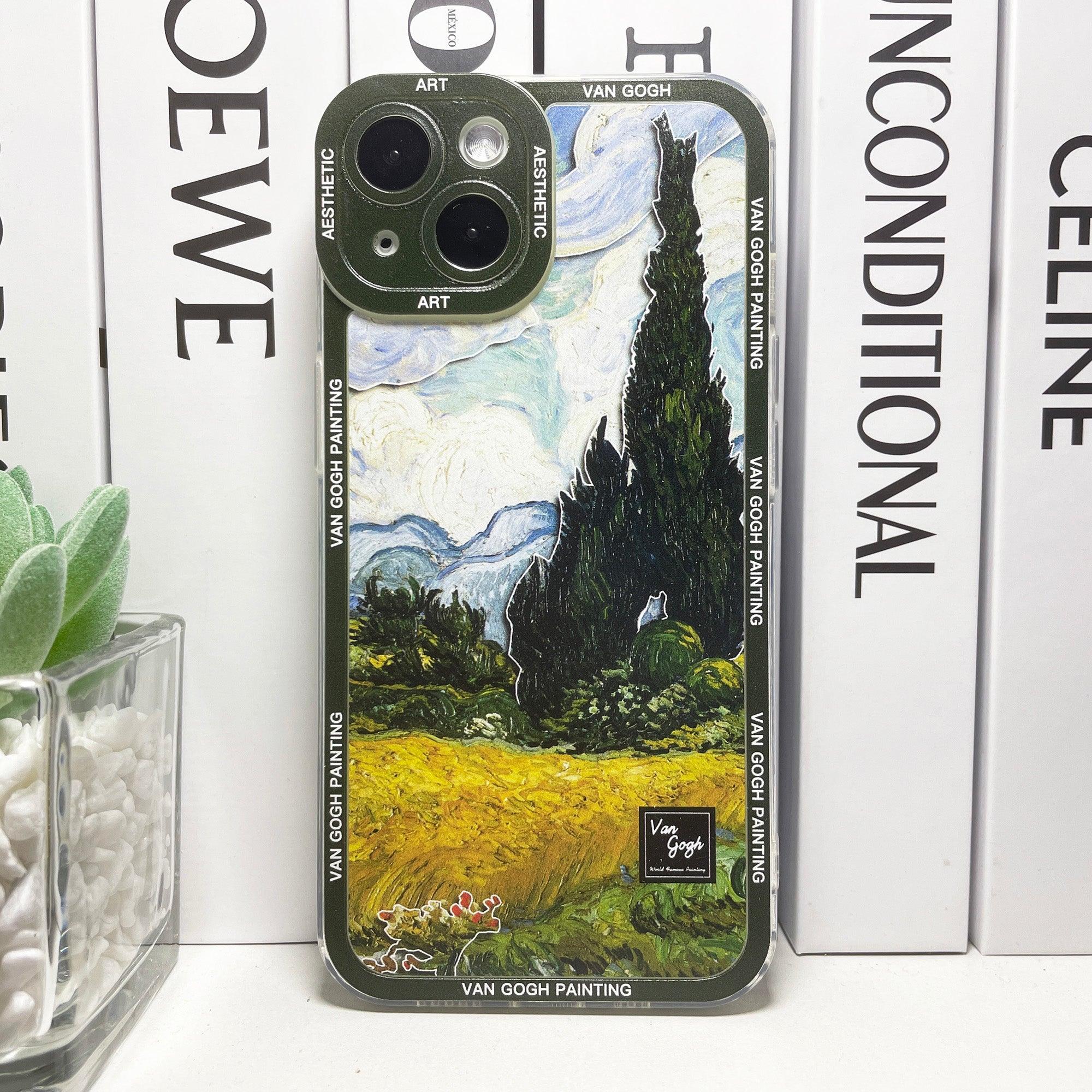 Coque Esthétique Van Gogh pour iPhone 16 Pro Max - Coque Wiqeo 10€-15€, Coque, iPhone 16 Pro Max, Silicone Wiqeo, Déstockeur de Coques Pour iPhone