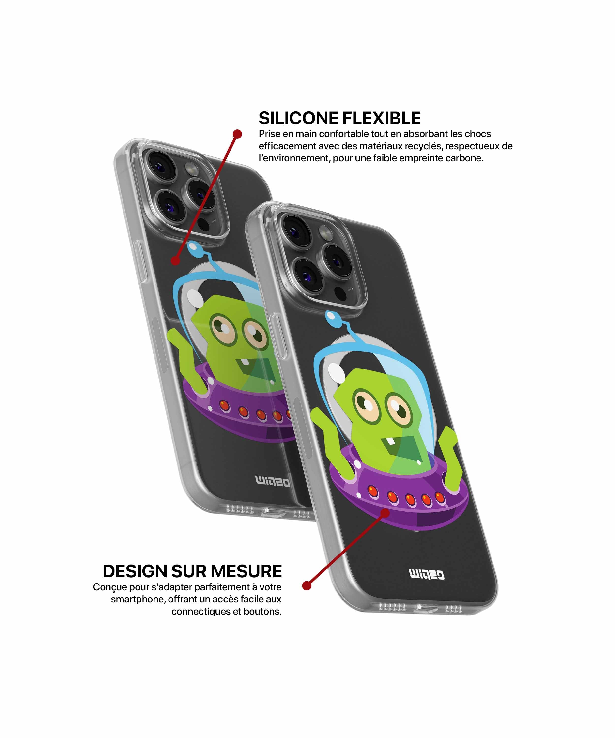 Coque explorateur galactique pour iPhone