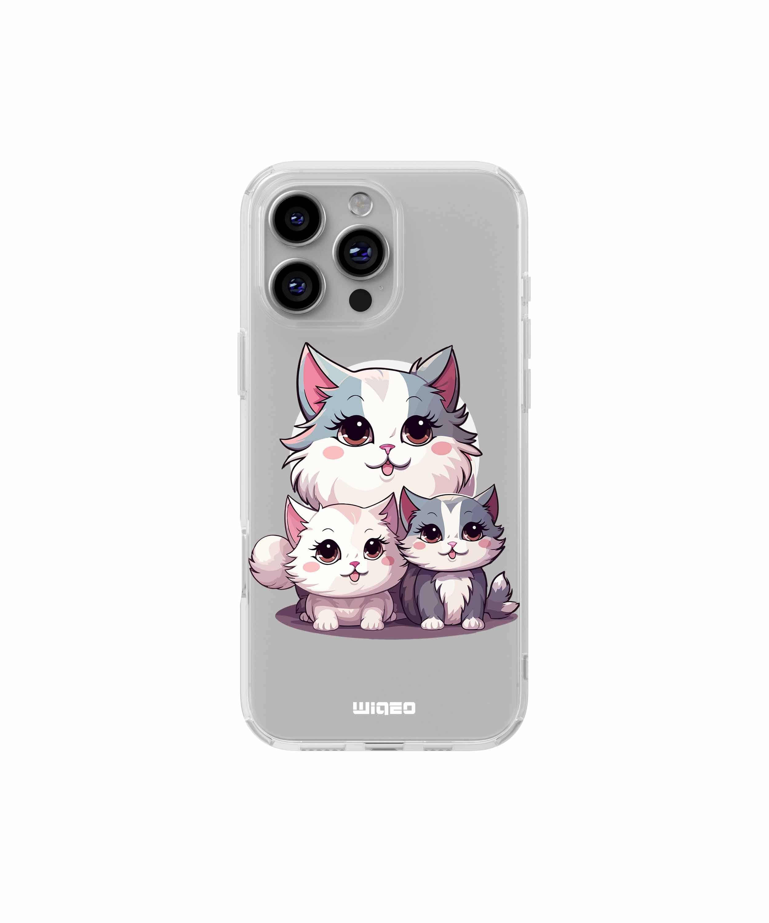 Coque famille câline pour iPhone