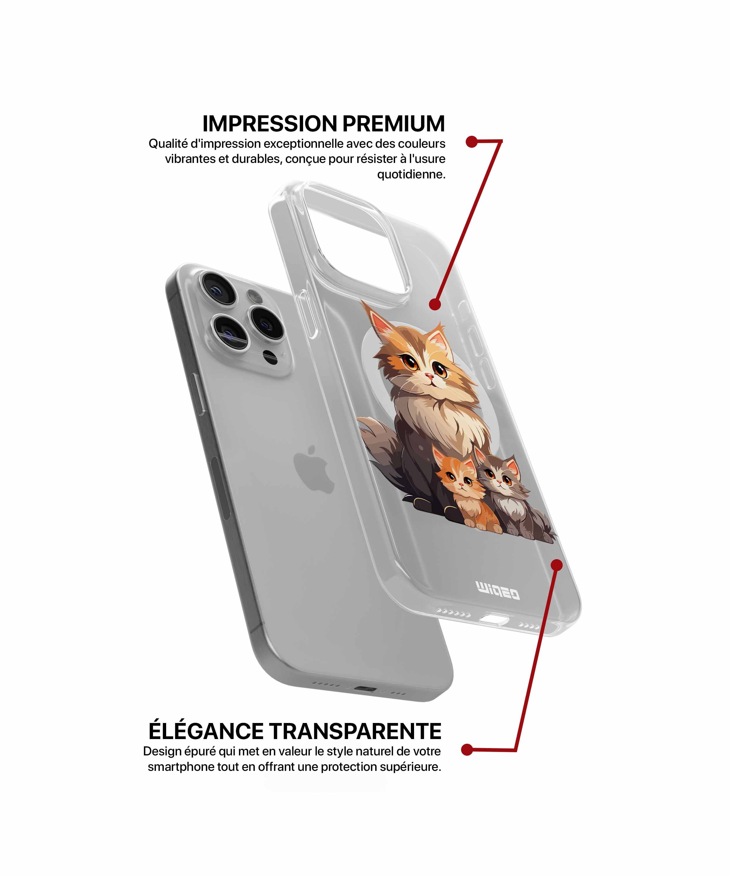 Coque famille royale pour iPhone