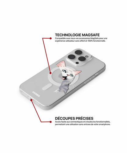 Coque fauve enjoué pour iPhone