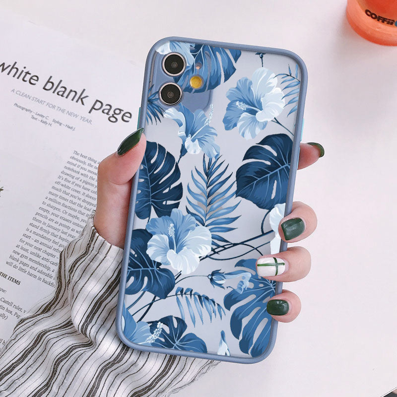 Coque Feuilles de Palmier pour iPhone 12 Pro Max - 7