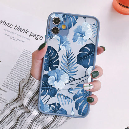 Coque Feuilles de Palmier pour iPhone 14 Pro - 7