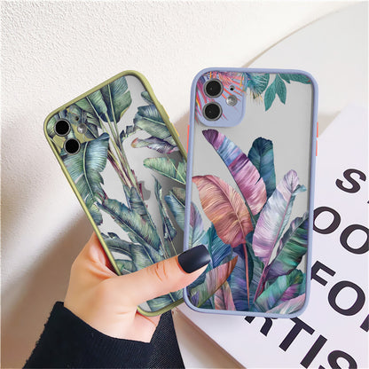 Coque Feuilles de Palmier pour iPhone 15