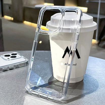 Coque Flexible Antichoc Transparente en Silicone pour iPhone 15 - Transparent