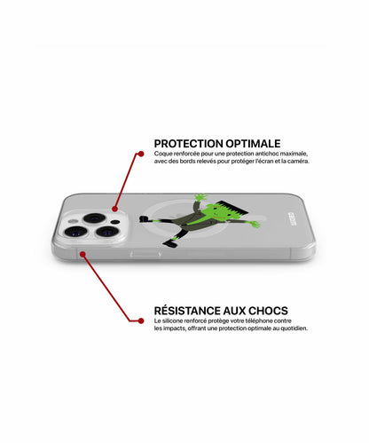 Coque frankenstein acrobatique pour iPhone