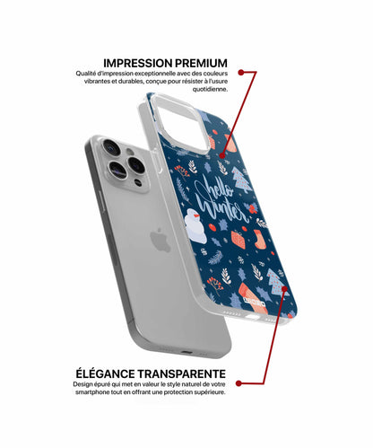 Coque hiver enchanté pour iPhone