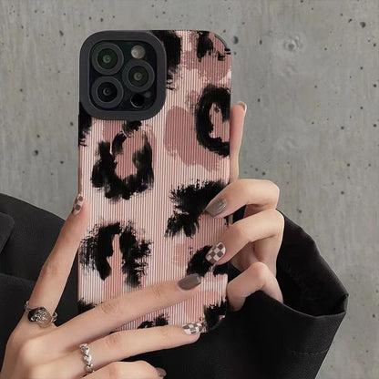 Coque Imprimé Léopard Vintage pour iPhone 13 Pro Max - 1
